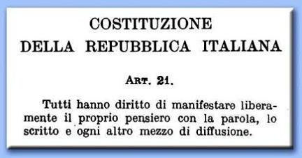 Costituzione Italiana art 21 001